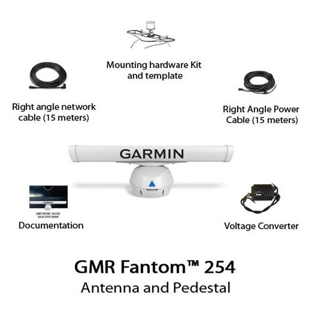 Garmin GMR Fantom 254 Radar 250 Watts With 4FT Antenna White Finsih