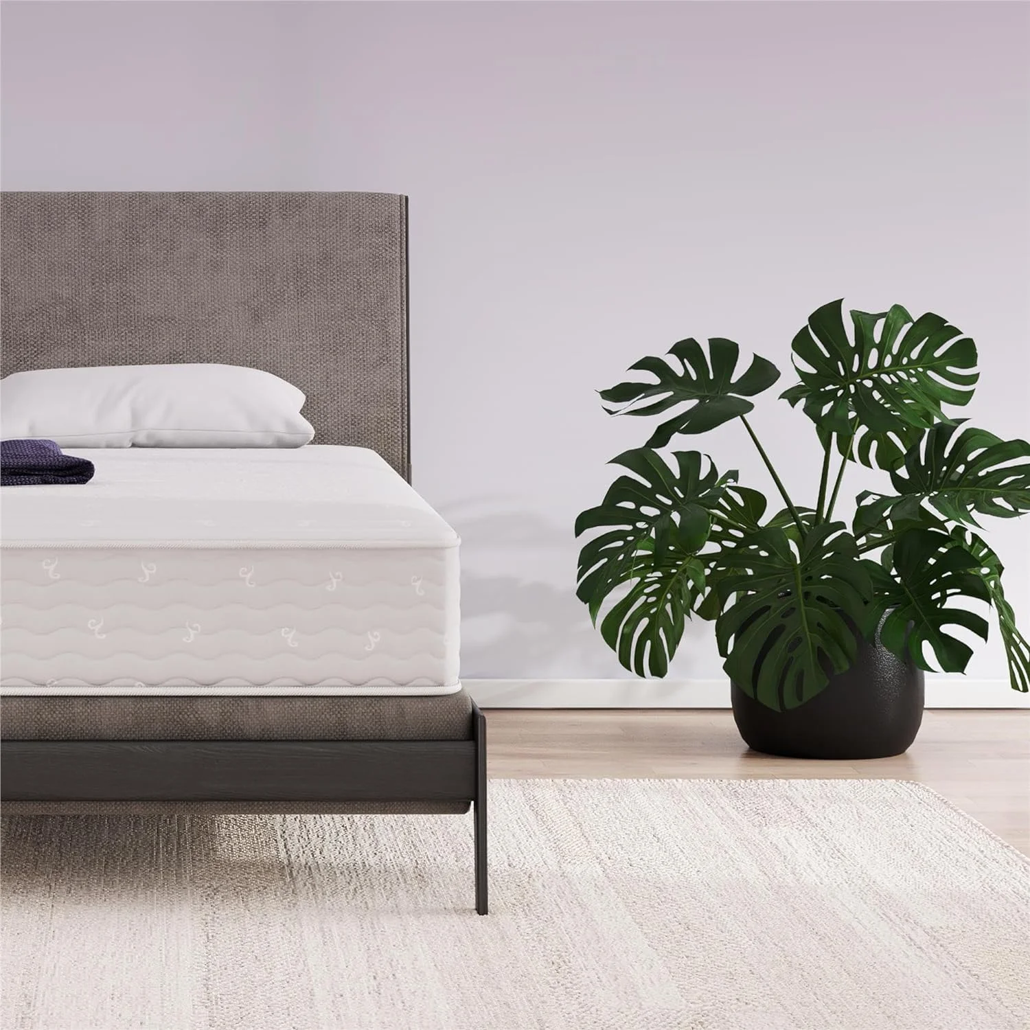 YUMIAO Contour Plus 10-Inch Reversible Pocket Spring Mattress, Twin