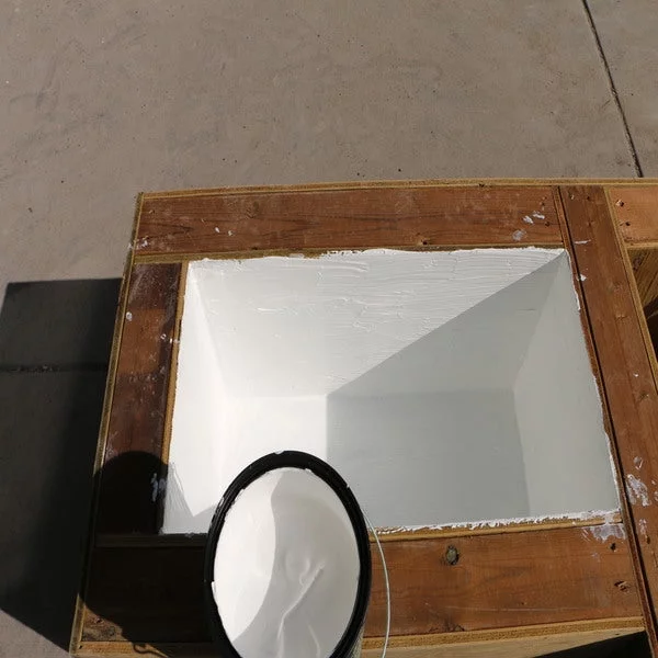 Liquid Rubber Silicone Roof Coating, White, 1 Gallon