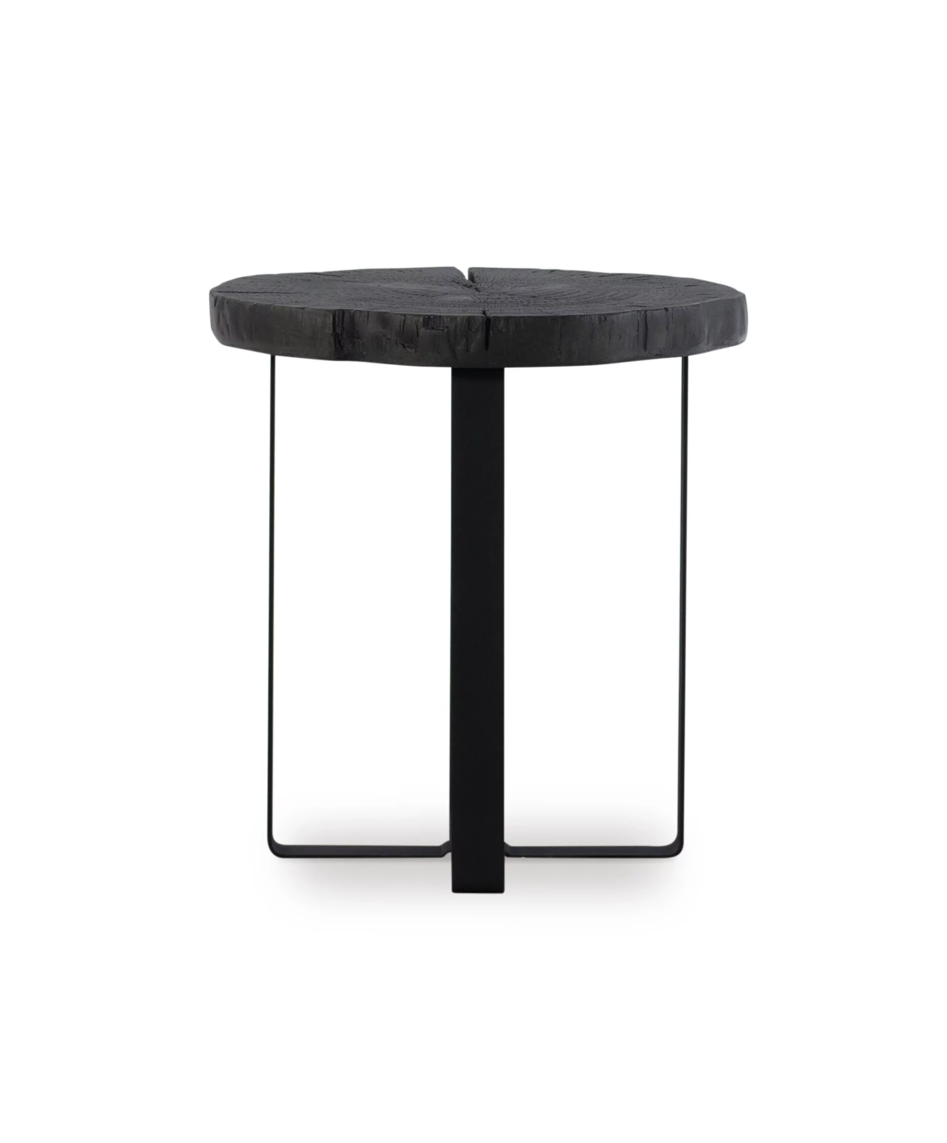 Powell Cypress Side Table - Grey