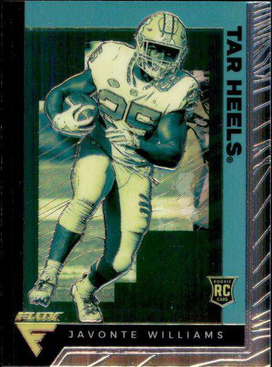 NFL 2021 Panini Chronicles Flux Draft Picks Javonte Williams Trading Card #248 (Rookie)