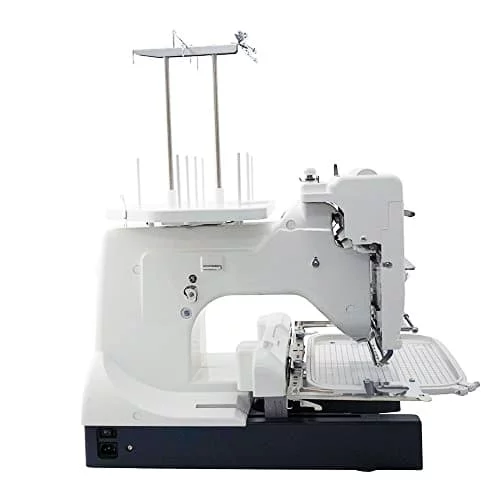 Janome MB-7 Seven-Needle Embroidery Machine w/ Double Platinum Embroidery Package!