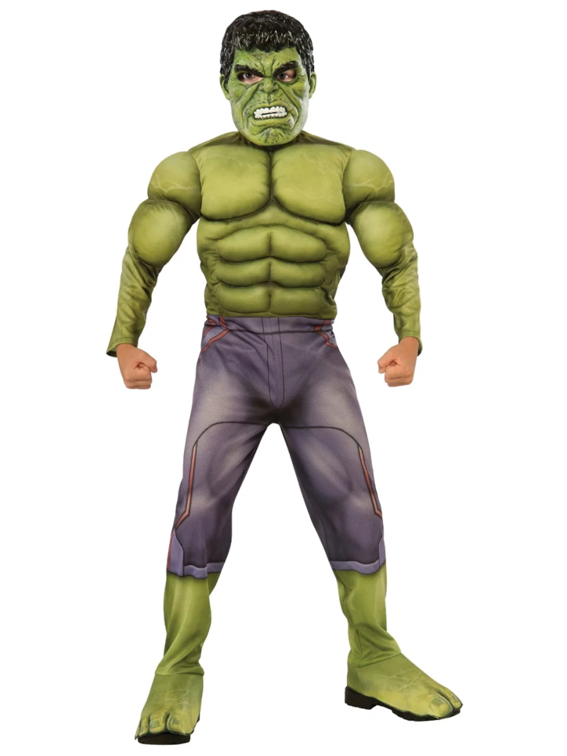 Marvel Boys Avengers Age Of Ultron Hulk Muscle Chest Costume Large 12-14
