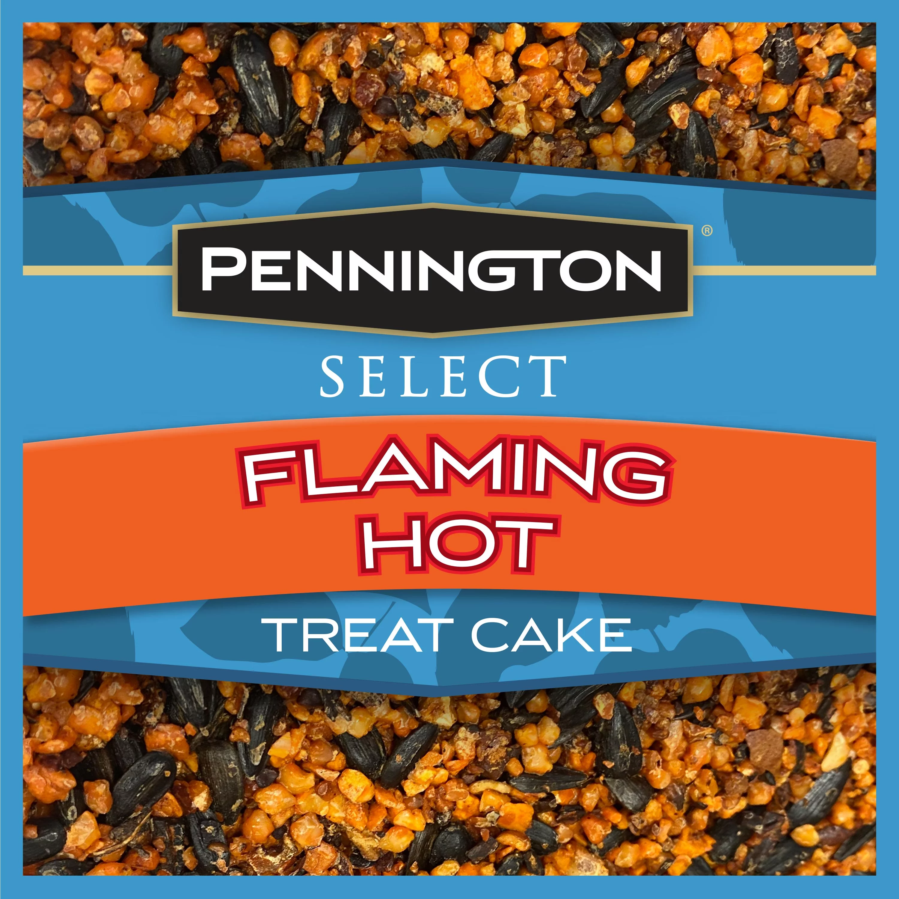 Pennington Select Flaming Hot Wild Bird Feed Treat Cake, 2.09 lbs., 1 Pack, Dry