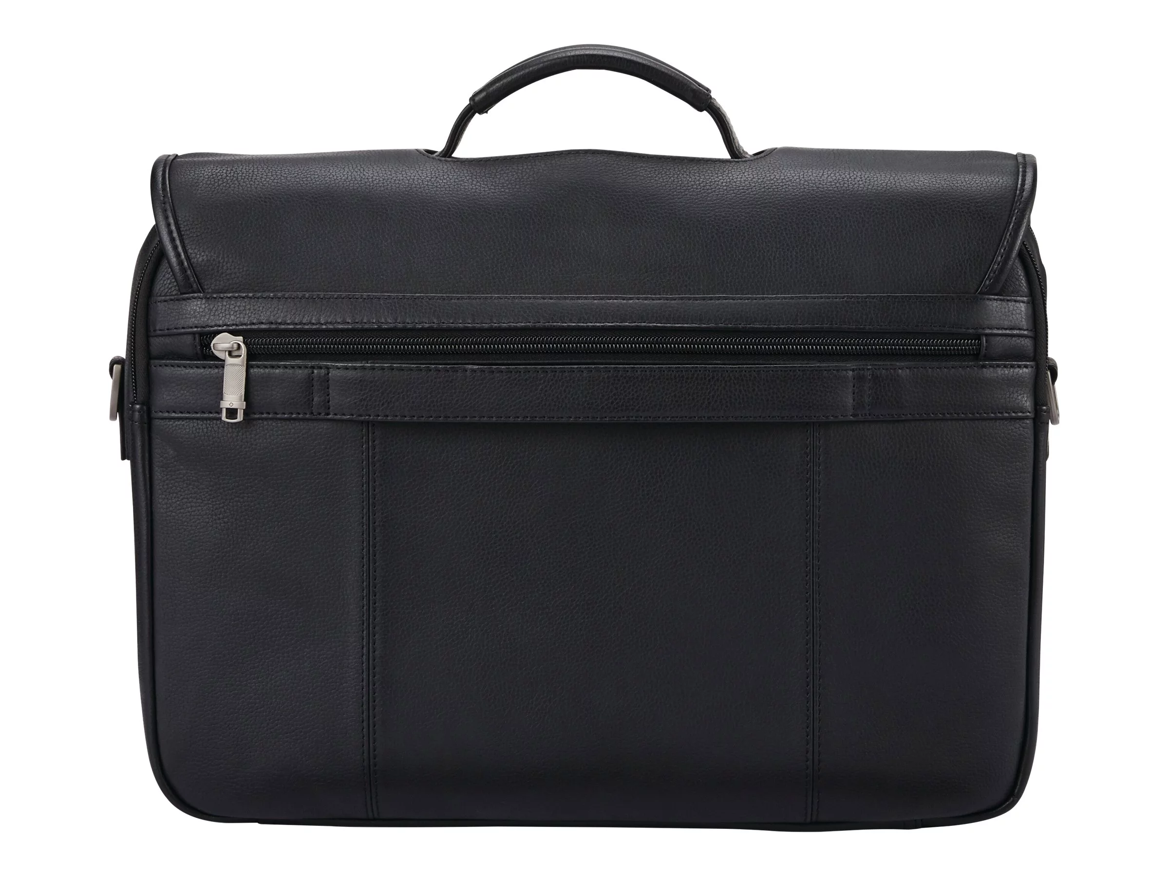 Samsonite Classic Leather Flapover - Notebook carrying case - 15.6
