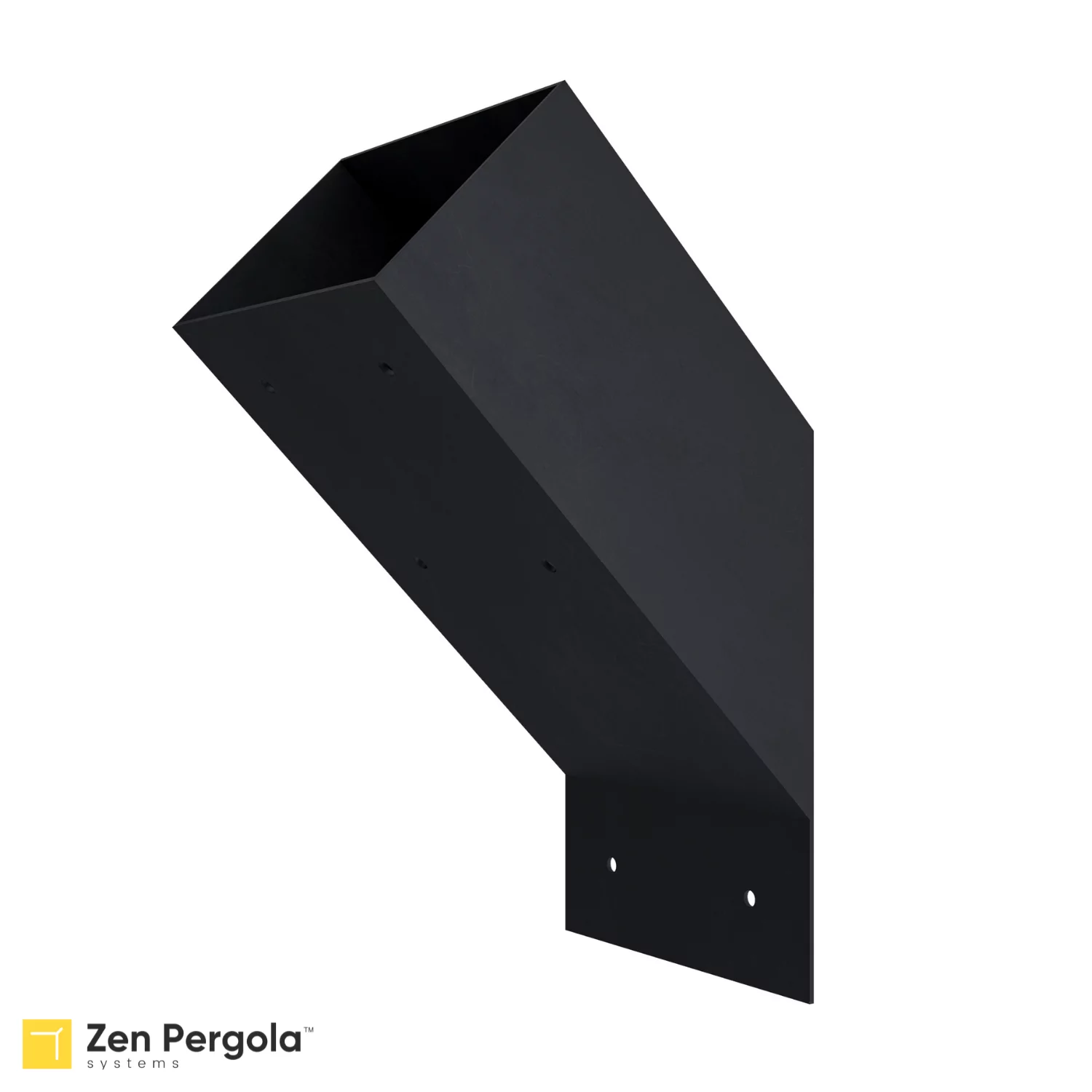 Pergola Corner Brace Bracket for 6x6 Wood Posts (45 Degree Angled Support Bracket)