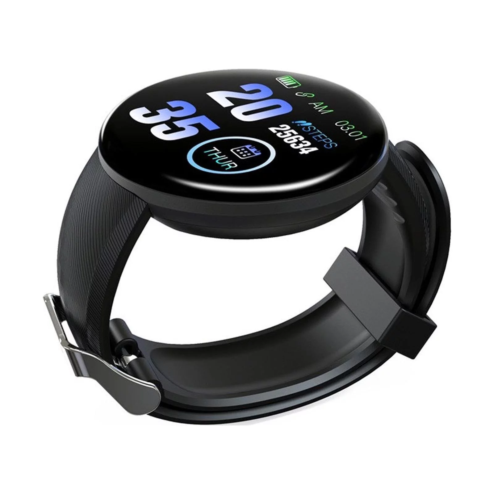 D18S BT4.0 Smart Watch Sleep Fitness Waterproof Watch, 1.44 Inch Upgraded Screen