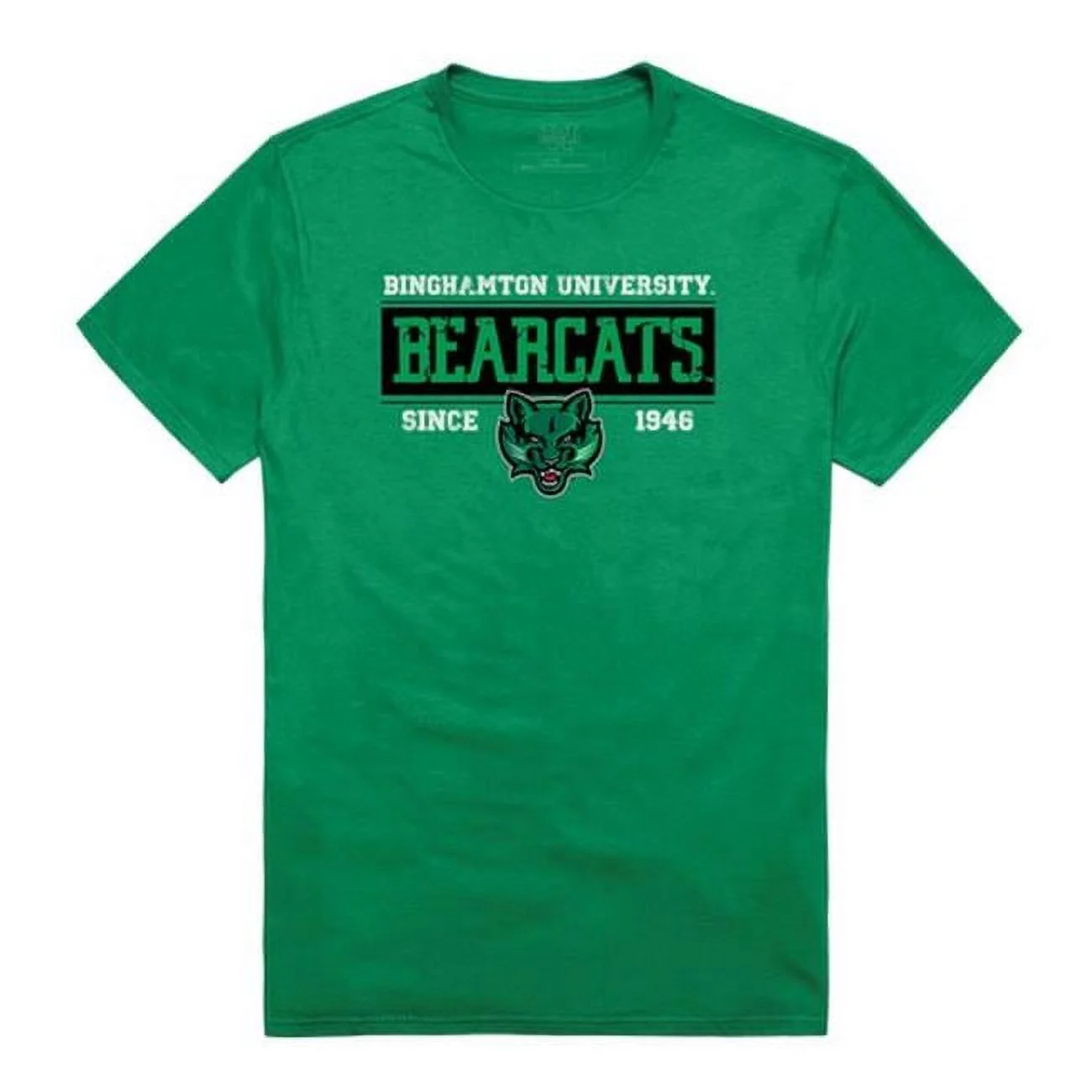 W Republic  Binghamton University Established T-Shirt, Kelly 3 - Extra Large