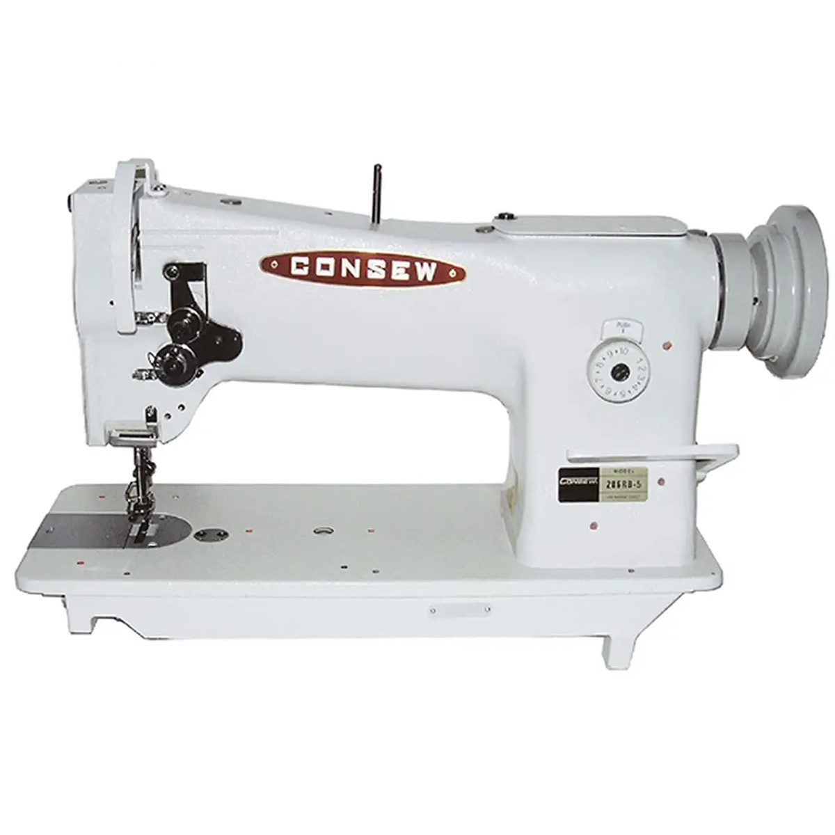 Consew 206RB-5 Industrial Sewing Machine & Stand Bundle with Chair