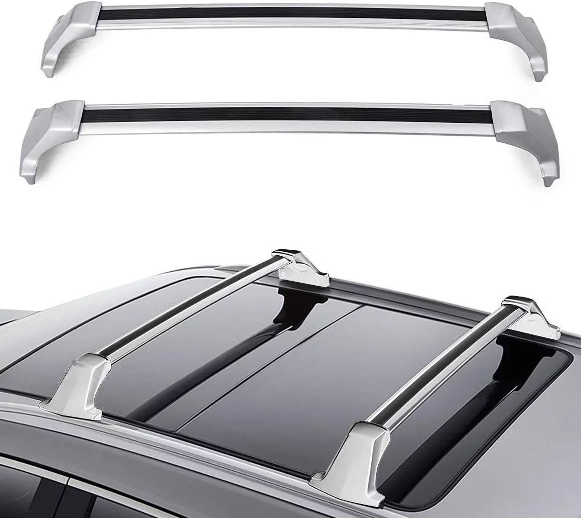 Roof Rack Cross Bars for Cadillac XT5 2017-2023 Sliver Baggage Luggage Cargo