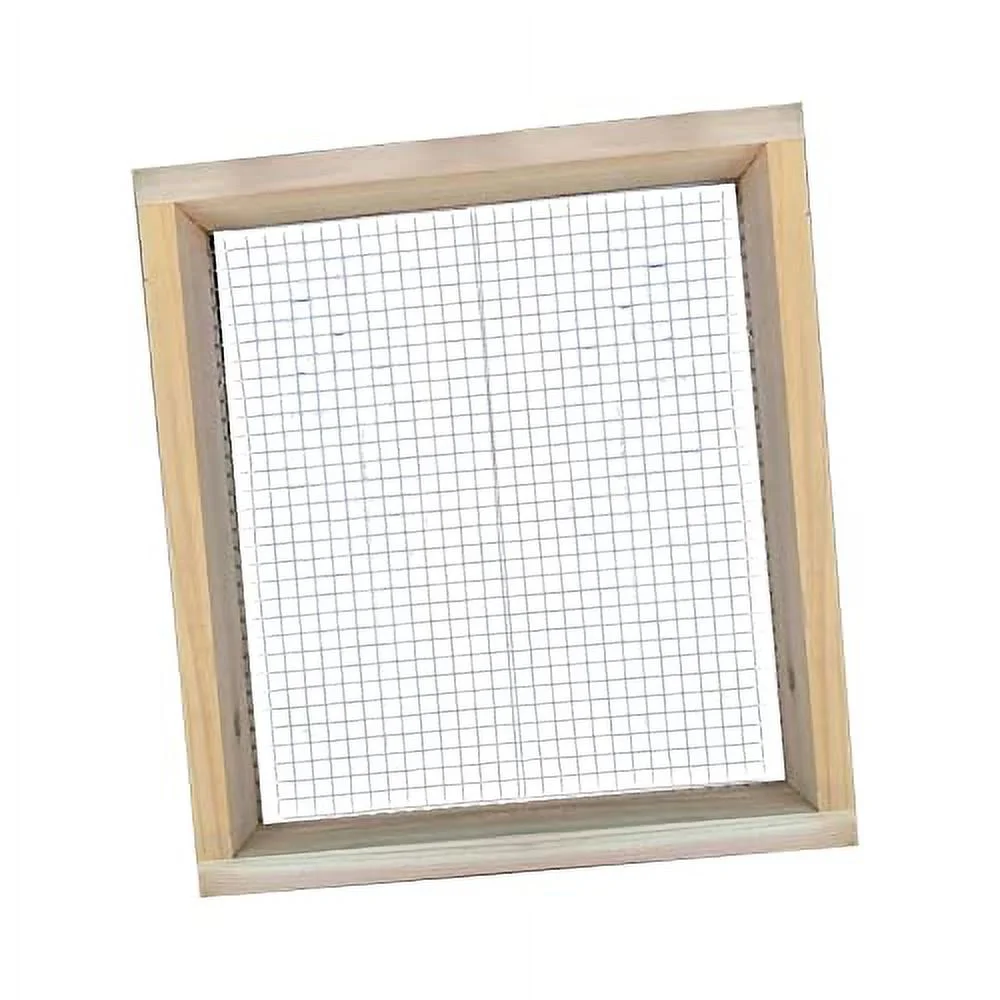 Multipurpose Soil Screen Soil Sifter, Wood Dirt Sifter, Handheld Cedar Sifter for Gardening, Rock, Worm, Peat Moss, Loam Soil