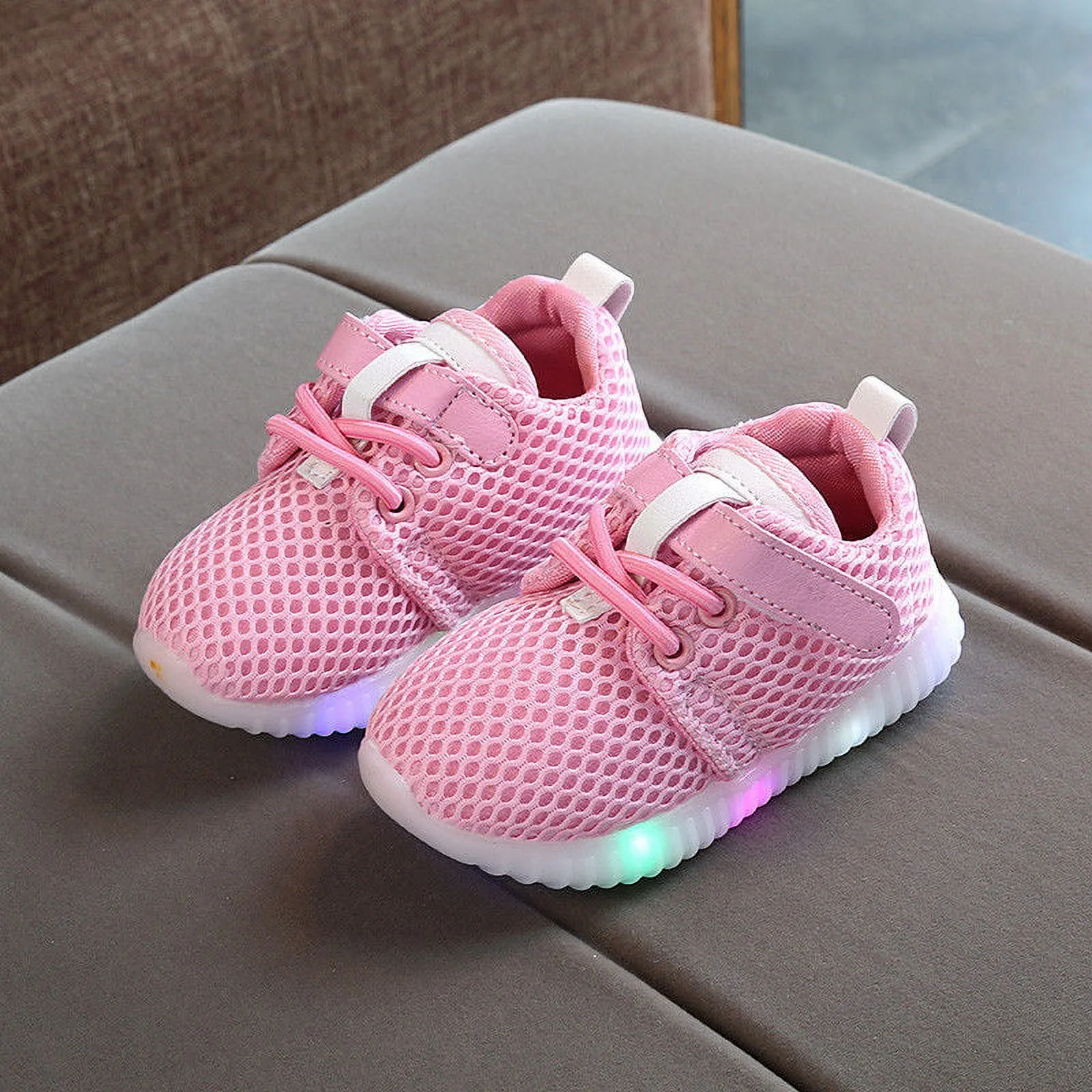 The Noble Collection Toddler Children Boys Girls Kid LED Light Running Athletics Sneakers Baby Shoes
