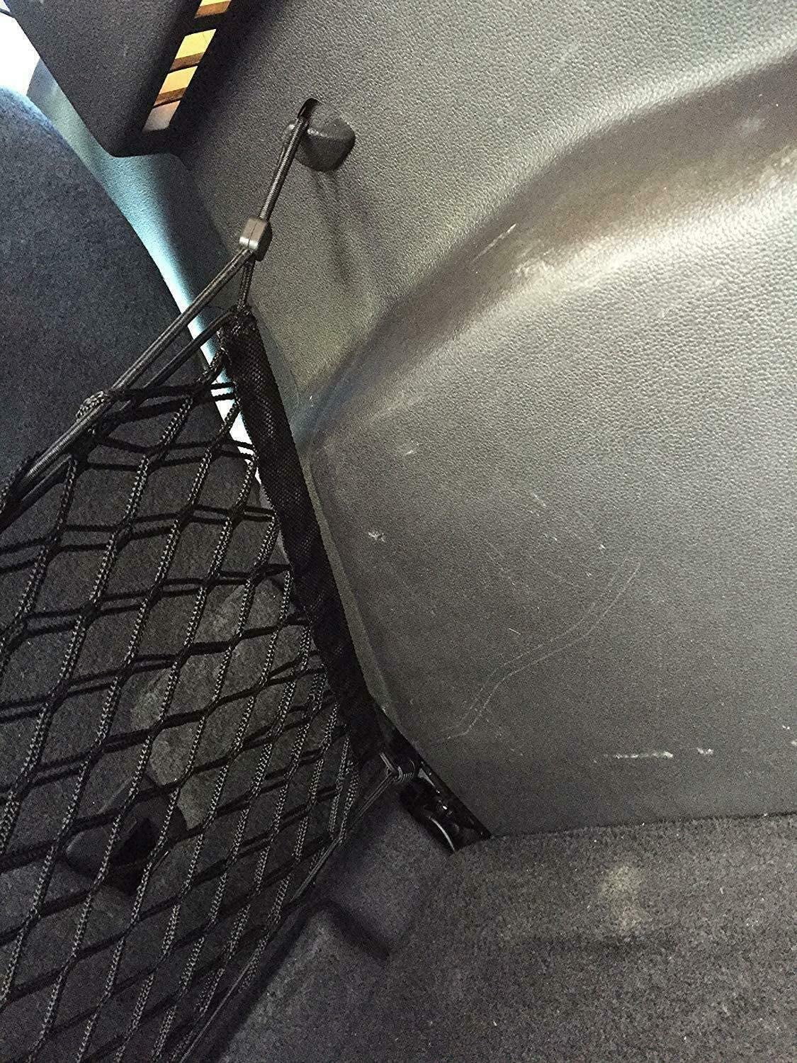 EACCESSORIES EA Trunk Organizer Cargo Net for Ford Escape 2013-2019 – Envelope Style Cargo Net for SUV – Premium Mesh Elastic Car Trunk Organizer Vehicle Carrier Storage – Compatible with Ford Escape