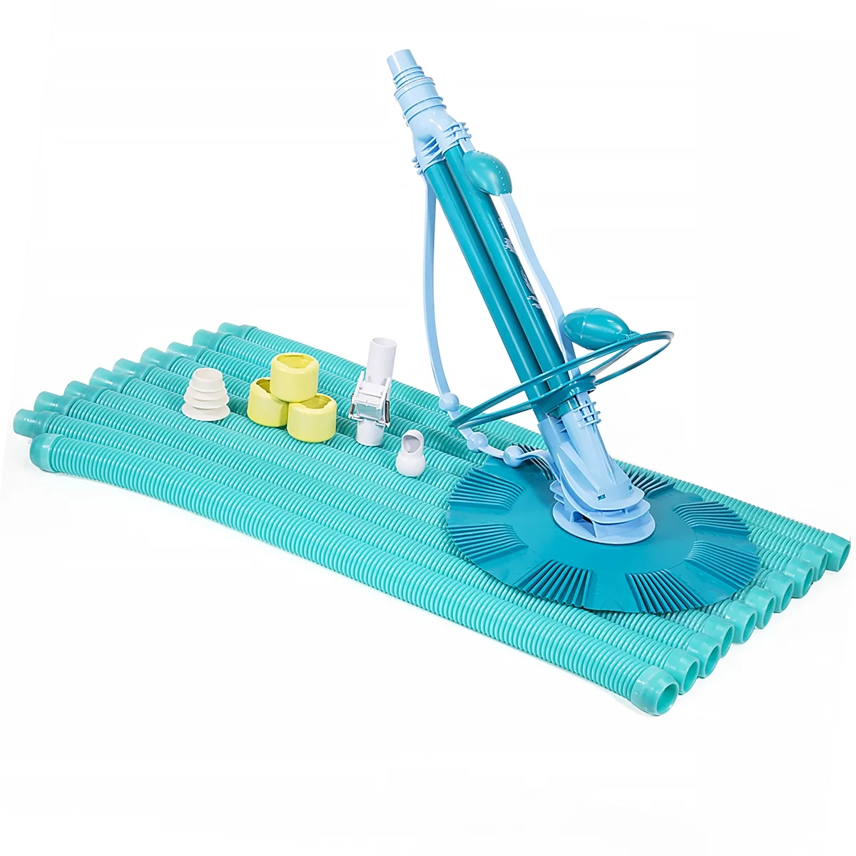 XtremepowerUS Automatic Suction Vacuum Pool Cleaner Robotic Climb Wall Sweeper Complete Hose Set