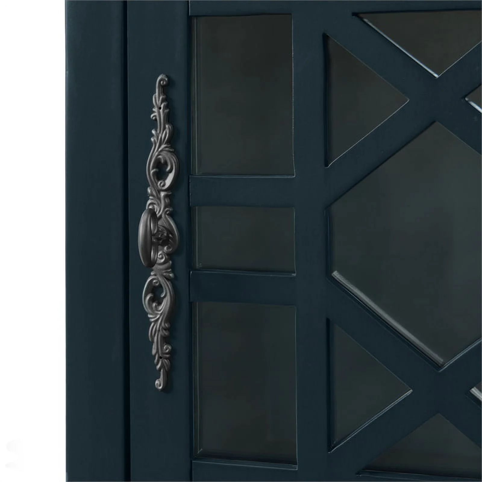 Home Square 2-Piece Set with Elegant Chairside Table & 38