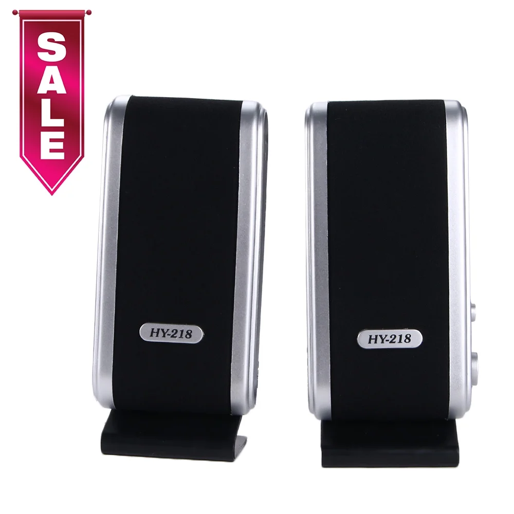 Onemayship USB Power Wired Computer Speakers Stereo 3.5mm Jack For Desktop PC Laptop New