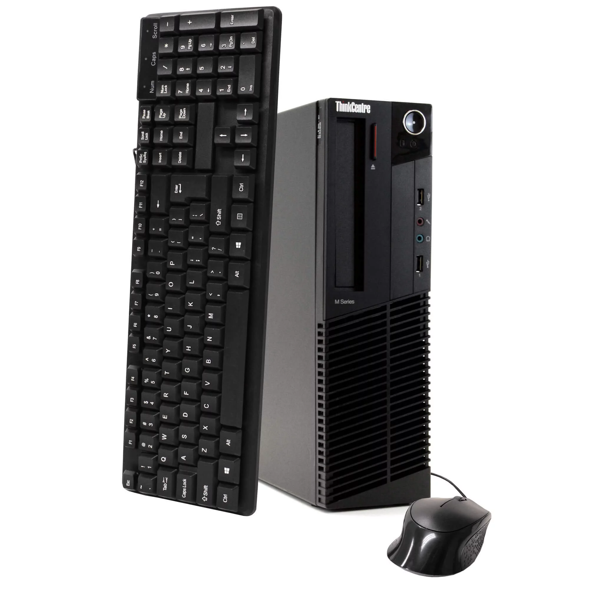 Lenovo M92P Desktop Computer Tower PC Intel Quad-Core i5 3.2GHz Processor 8GB RAM 2TB HDD WIN11 Pro (Monitor Not Included) Wi-Fi, Keyboard & Mouse (Used-Like New)
