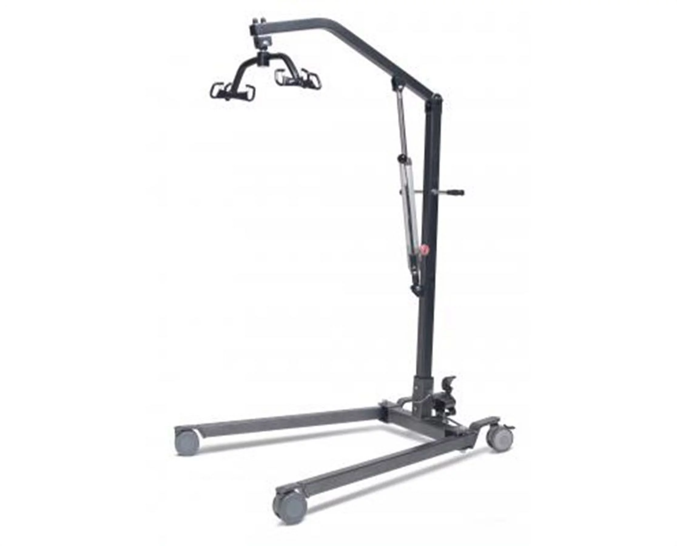Lumex Hydraulic Patient Lift, Adjustable Base, Medical Transfer Aid for Home and Clinical Use, Grey