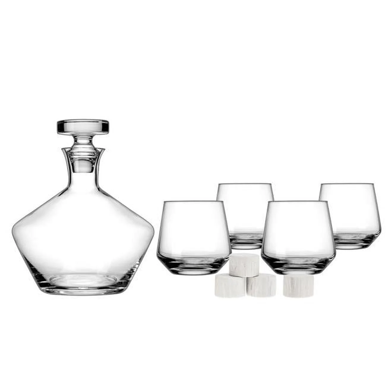 Godinger 27570 Marmont Decanter Whiskey Set - Set of 9