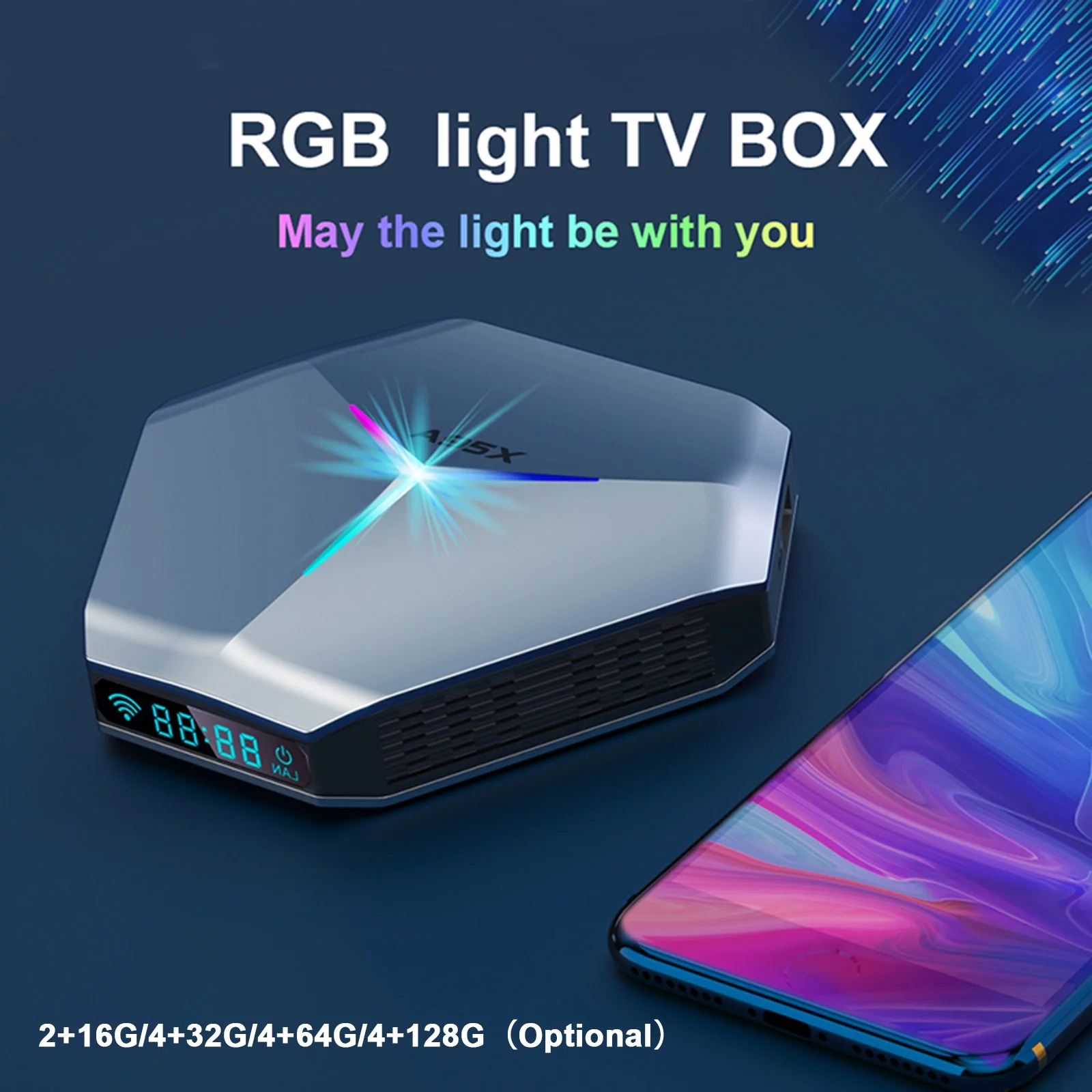 Video Player,Tv Box A55 With Remote Android 11.0 8k 3d Wifi Support /av/optical Out Arm A55 Remote Support A55 Remote S905x4 Quad Wifi S905x4 Video Player Quad Core 4k Core Arm A95x F4 Samrt