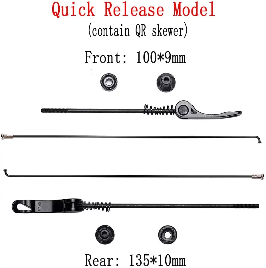 BUCKLOS Mountain Bike Wheelset 26