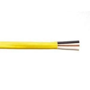 12/2 NM-B, Non-Metallic, Sheathed Cable, Residential Indoor Wire, Equivalent to Romex (100FT Cut)