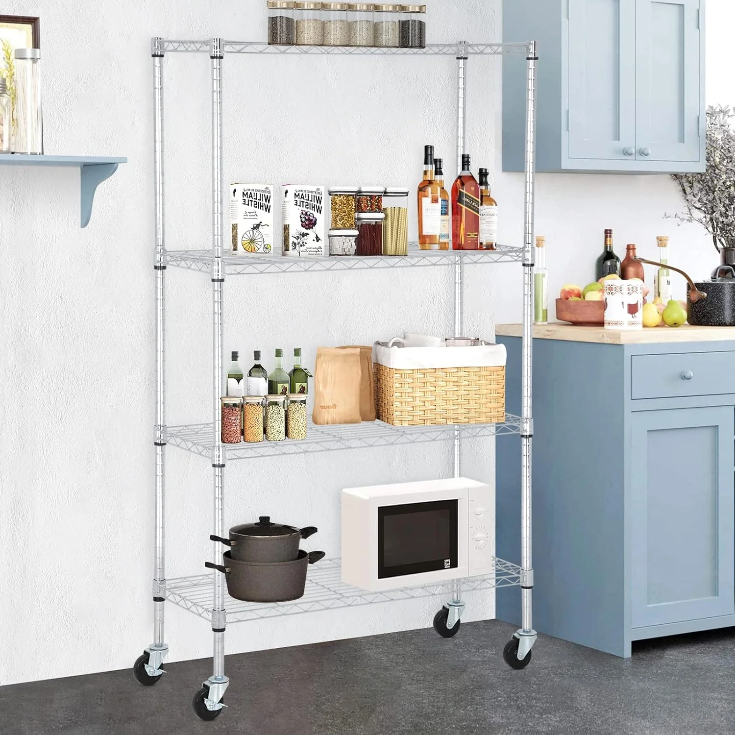 U-SHARE  4 Tier Shelving Unit 62