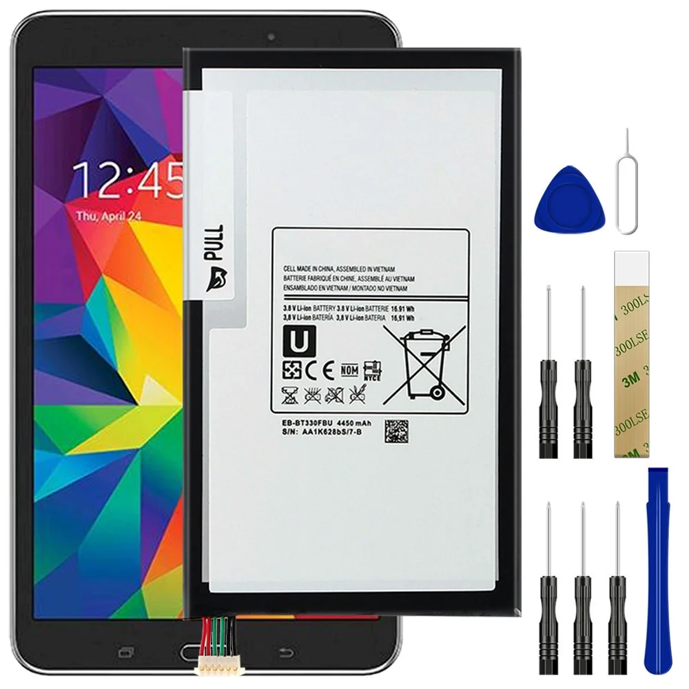 Replacement Battery EB-BT330FBU EB-BT330FBE For AT&T Samsung Galaxy Tab 4 8.0 SM-T337A Tool