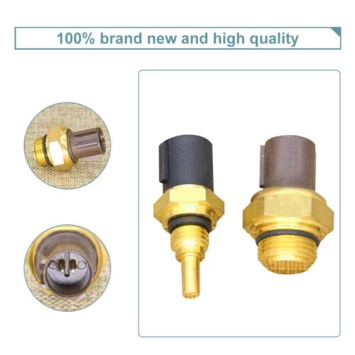 Set of 2 x Cooling Fan Switch & Coolant Temp Sensor For Honda Accord CR-V Civic