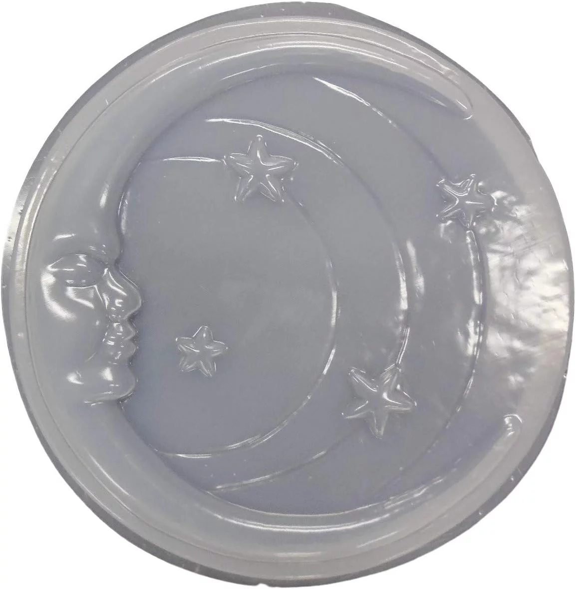 Moon  Stars Plastic Craft  Use With Concrete Or Cement For Making Stepping Stones 1117