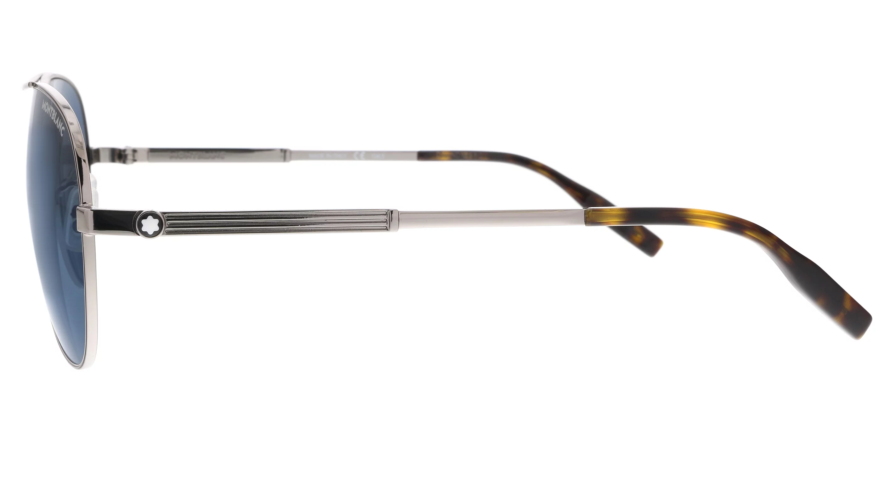 Montblanc Gold Pilot Men's Sunglasses MB0027S 004 58