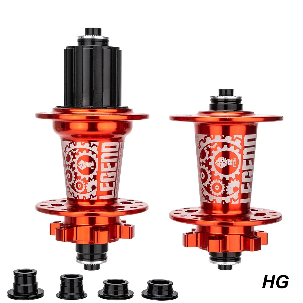 Gecheer Mountain Bike Disc Brake Hub 32 Hole 6 Pawls for 8 - 13 Speed Cassette