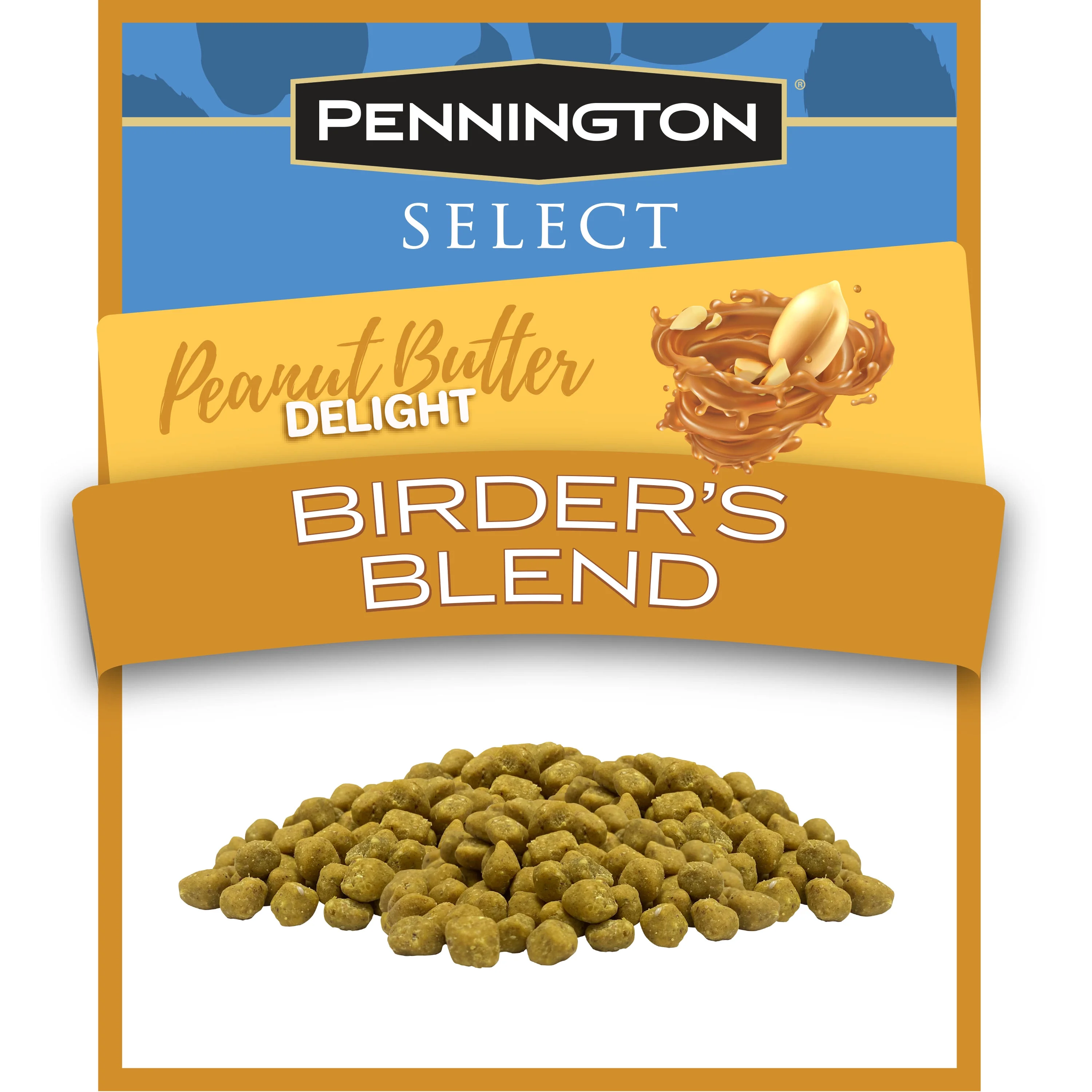 Pennington, High Energy, Peanut Butter Delight Dry Wild Bird Food Mix, 5 lb., 1 Pack, Dry