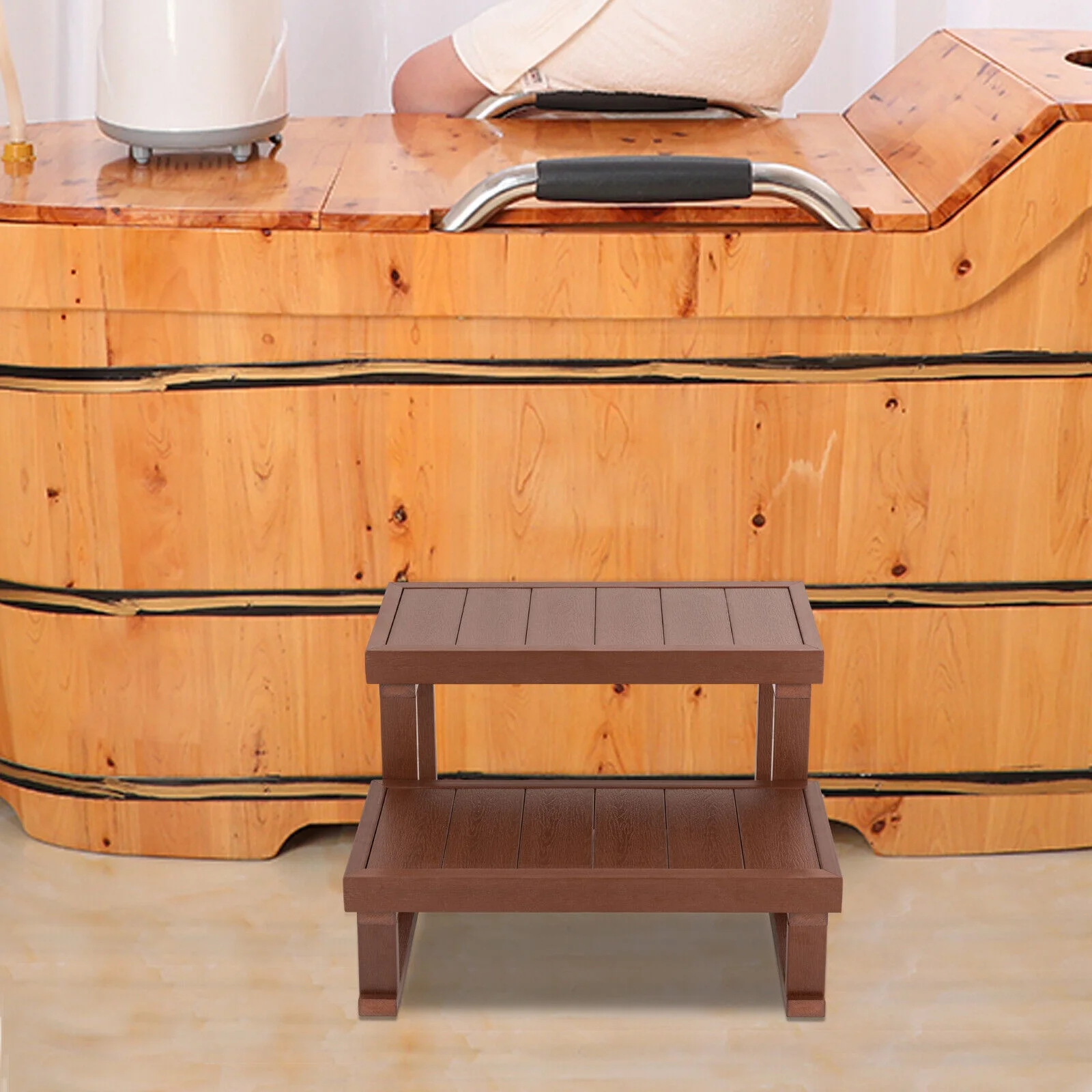 Universal Polystyrene Pool Ladders Steps Handi-Step for Spa and Hot Tubs Pool