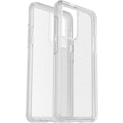 OtterBox Galaxy S21 5G Symmetry Series Clear Antimicrobial Case