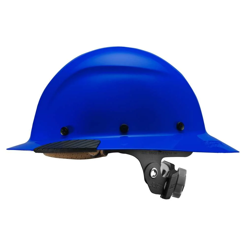 Lift Safety Hard Hat Dax Blue Carbon Fiber Full Brim