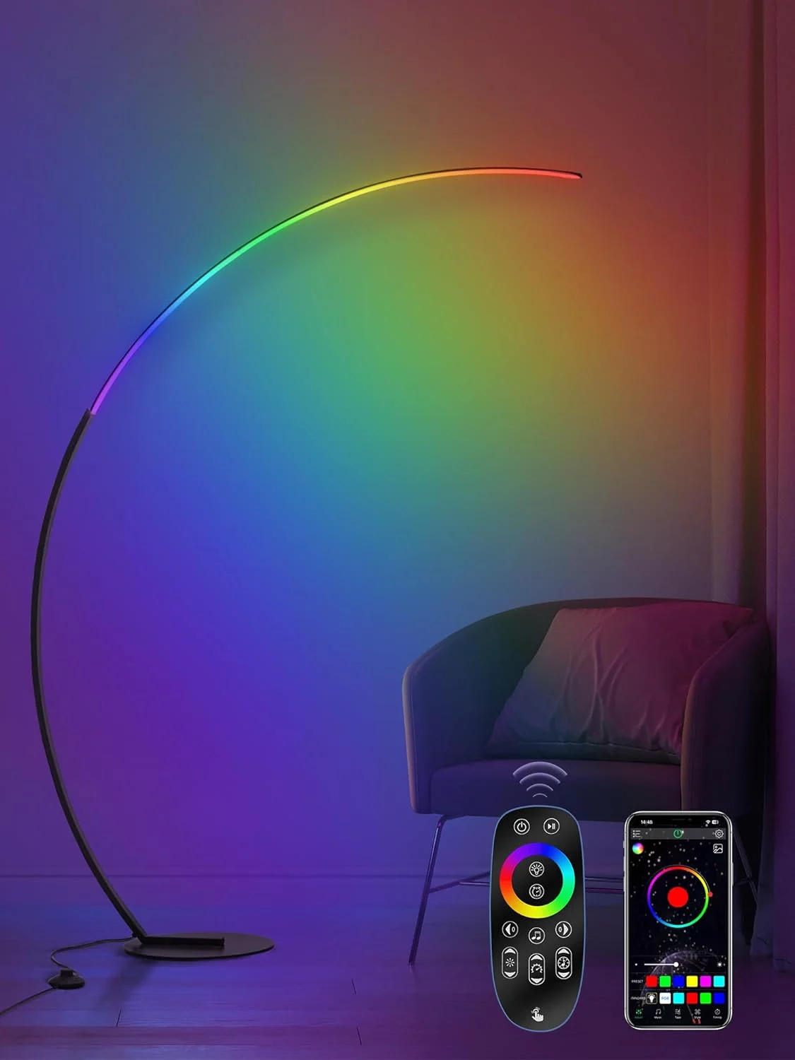 GOURE Arc Floor Lamp 65