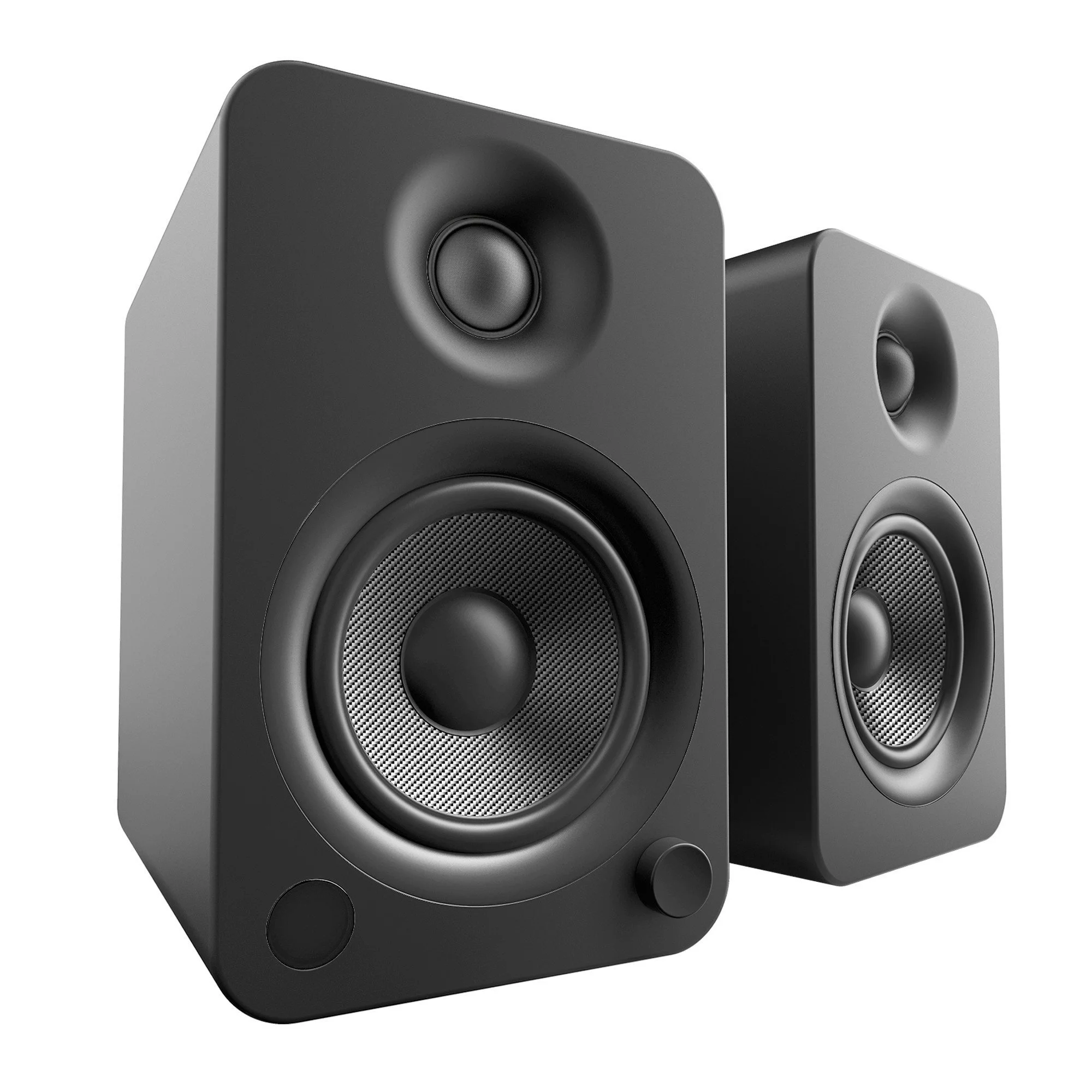 Kanto Living YU4 2-Way Powered Bookshelf Speakers (Pair, Pure)