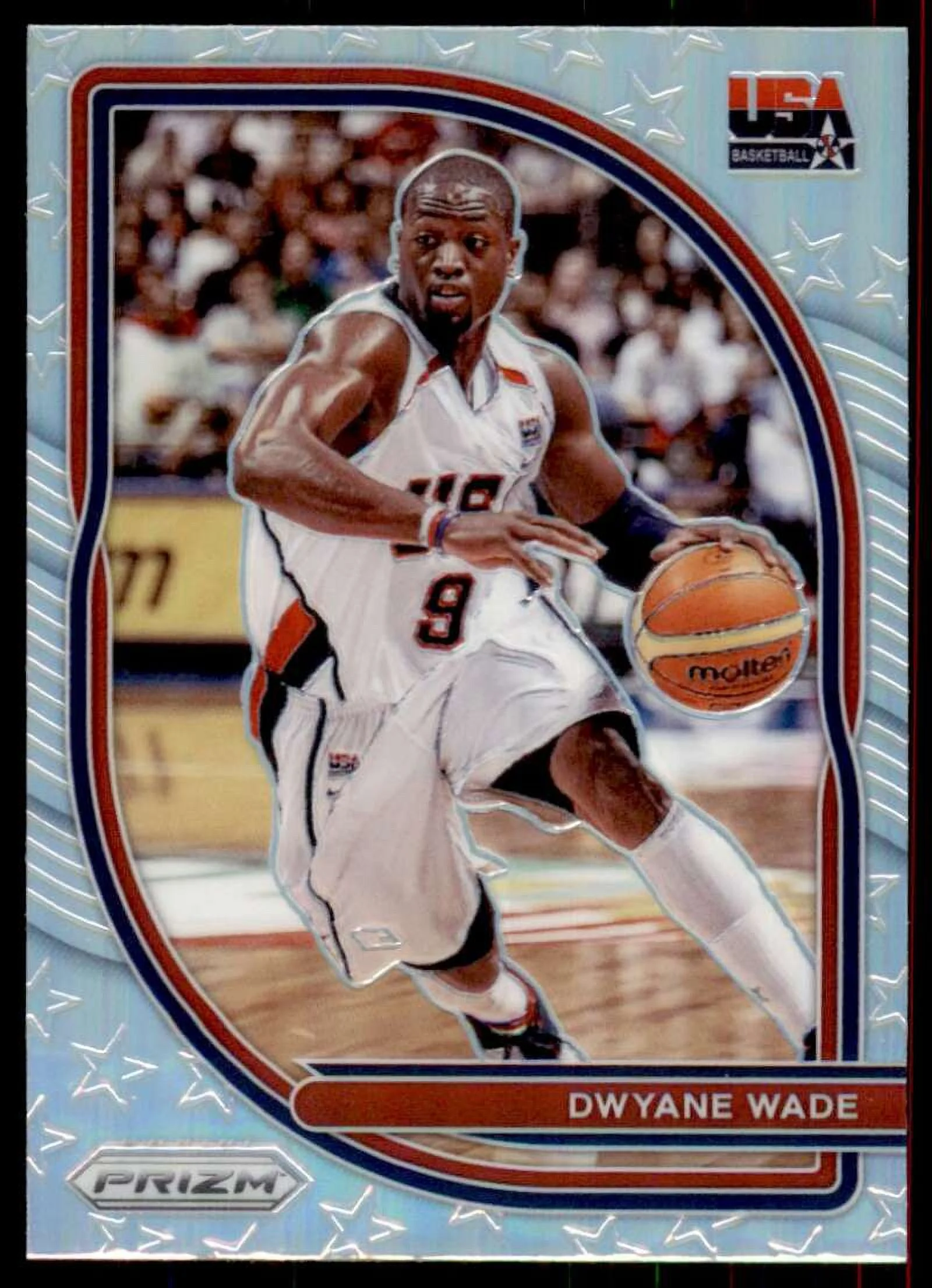Dwyane Wade Card 2020-21 Panini Prizm Prizms USA Basketball #9