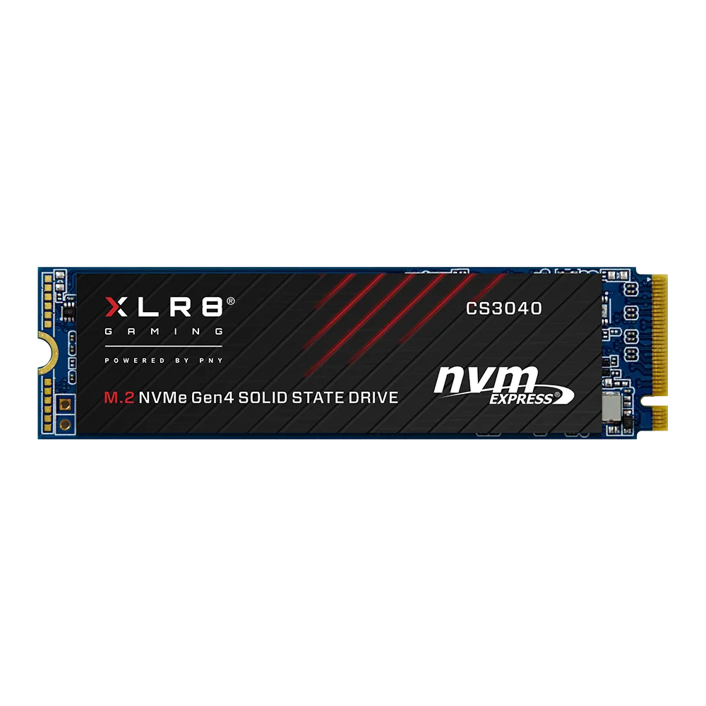 PNY XLR8 CS3040 4TB M.2 NVMe Gen4 x4 Internal Solid State Drive (SSD) - M280CS3040-4TB-RB