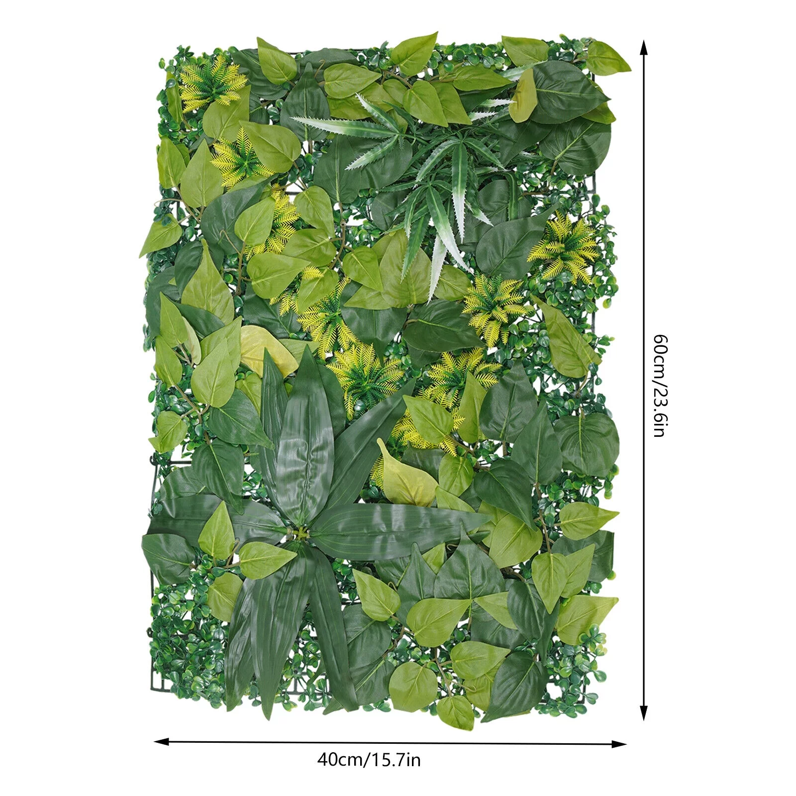 Miumaeov 12PCS Artificial Grass Wall Panels 24