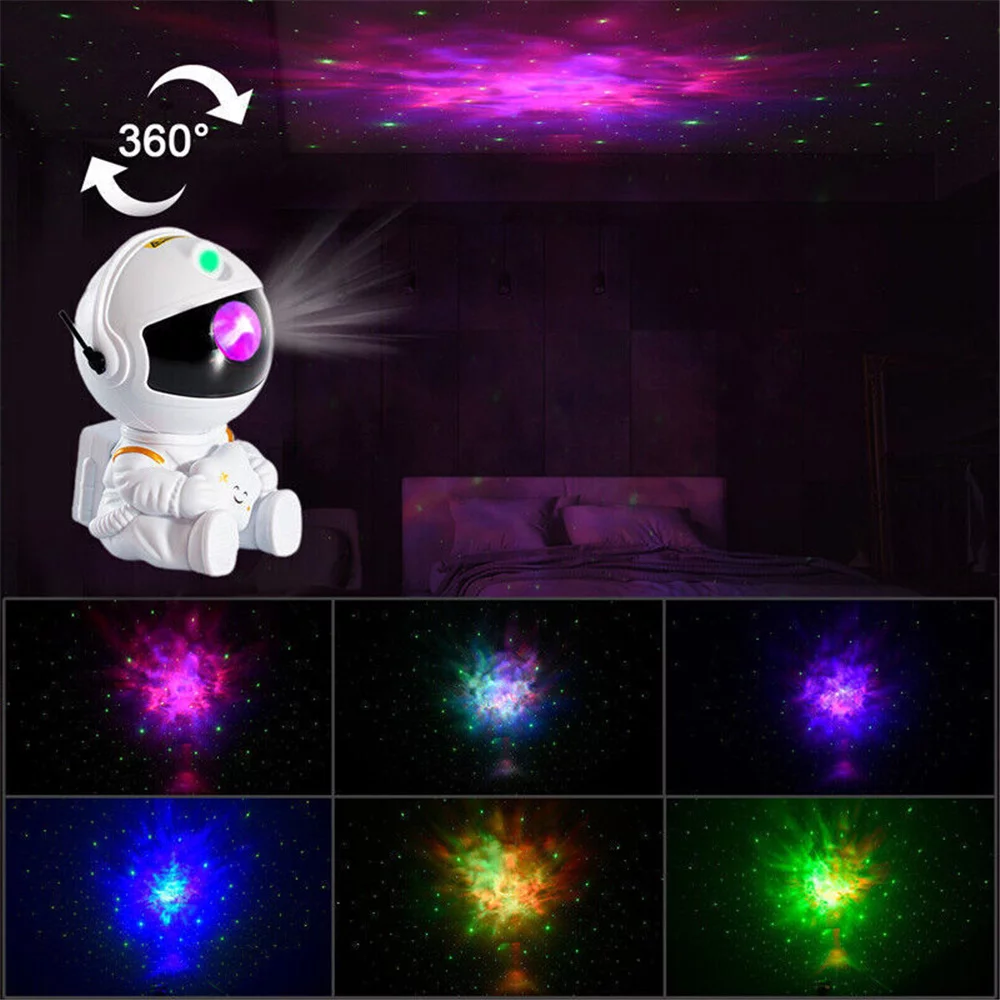 Star Projector,Night Light Astronaut Projection Lamp,Galaxy Moon Projector with Remote Control ,Decorations for Bedroom
