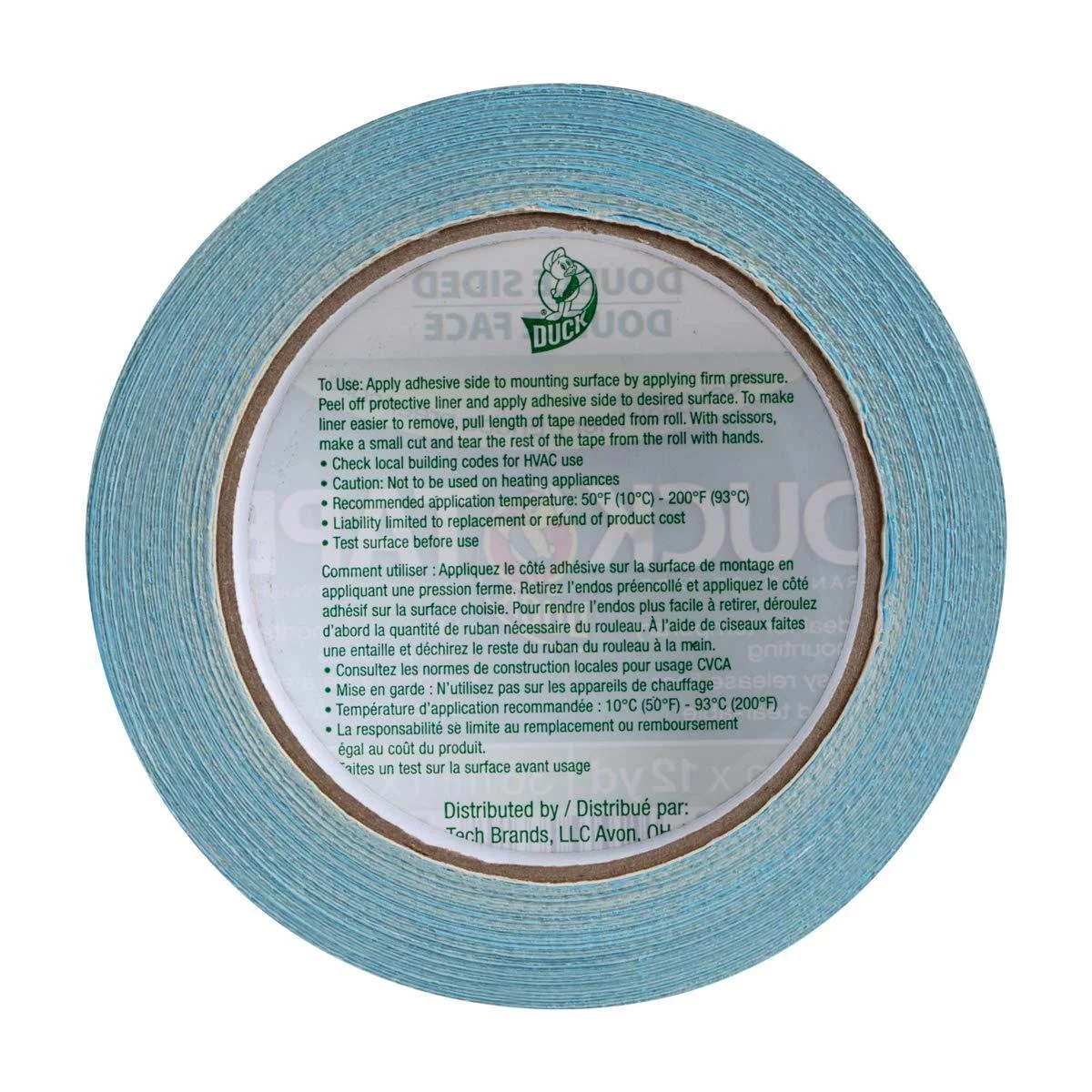 Duck Brand 240200 Double-Sided Duct Tape, 1.4-Inch by 12-Yards, Single Roll 12 Yd