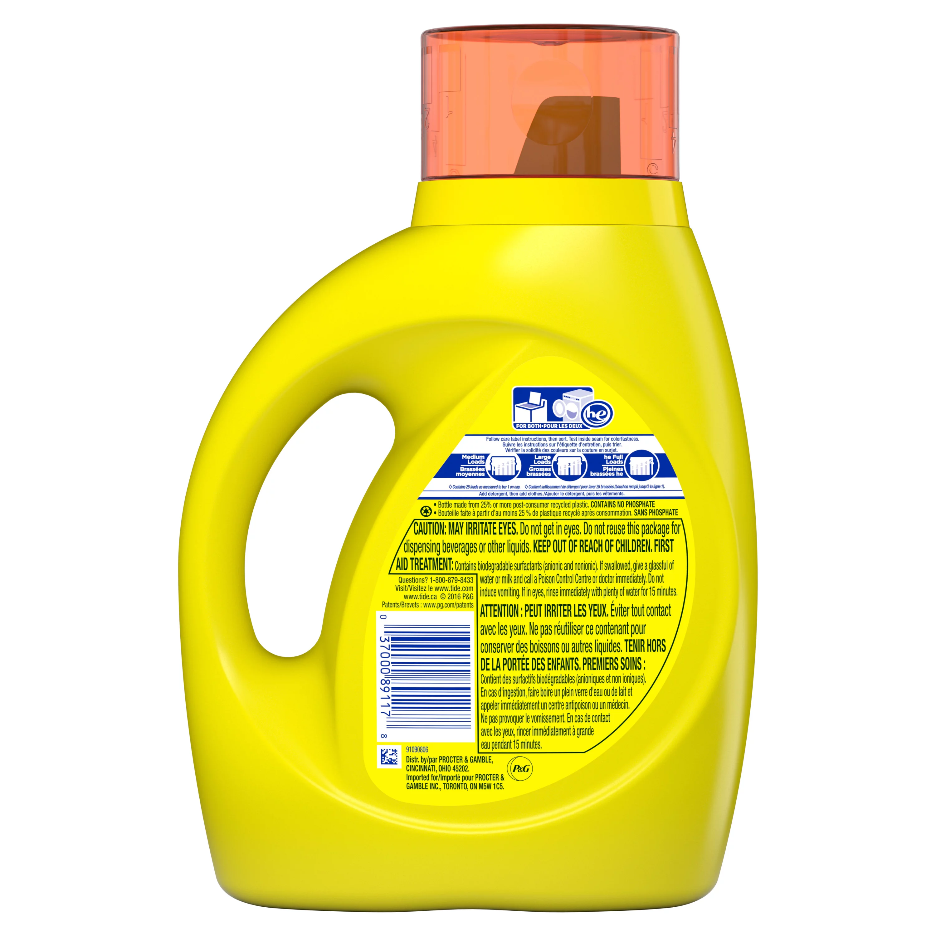 Tide Simply Refreshing Breeze, 25 Loads Liquid Laundry Detergent, 40 fl oz