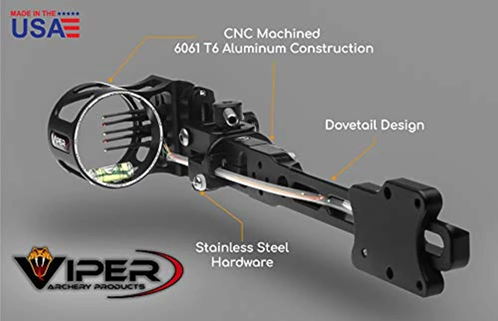 Viper Venom Pro Xl Sight 5 Pin .010 Rh