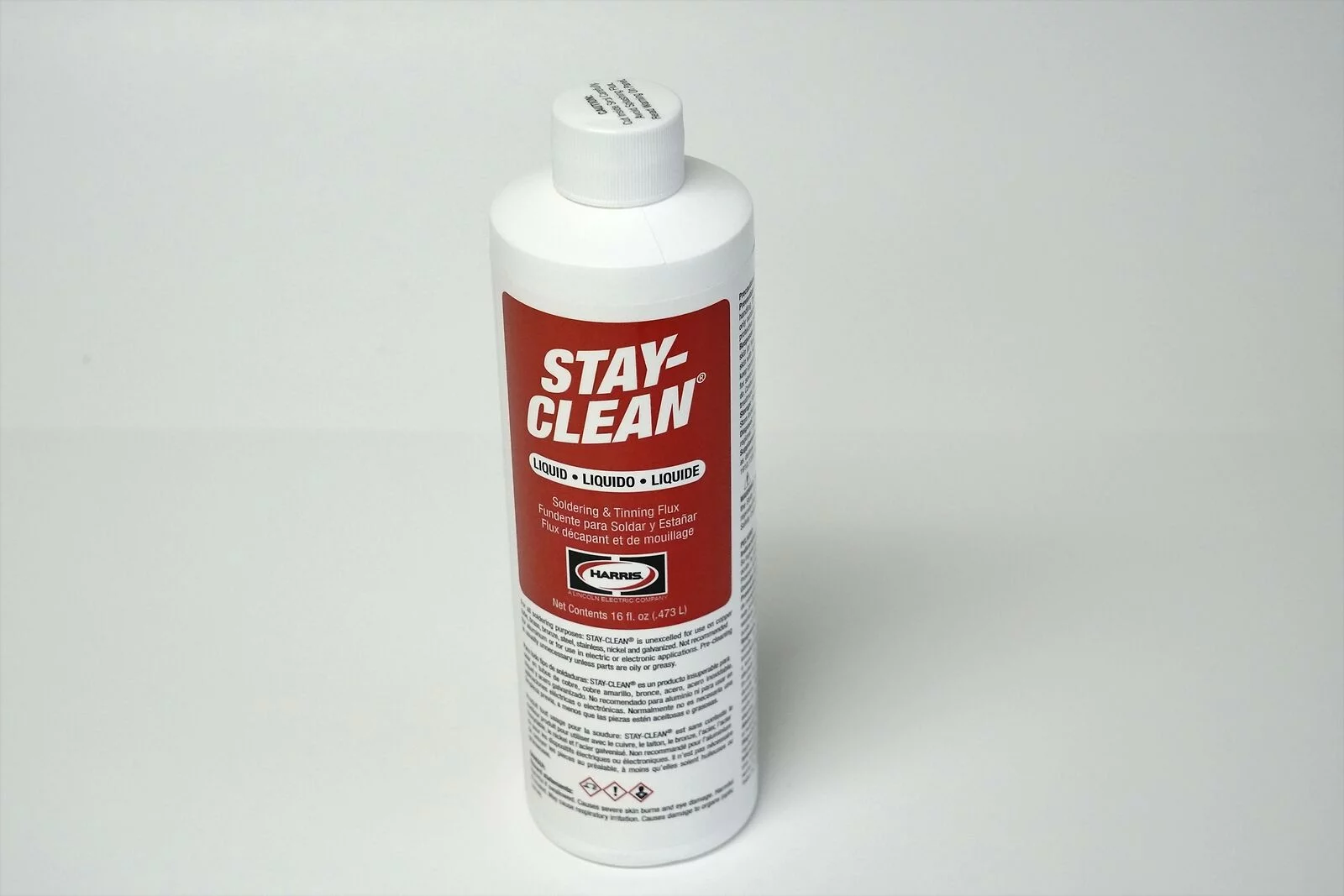 Harris SCLF16 Stay-Clean General Purpose Liquid Flux 16 oz 40003