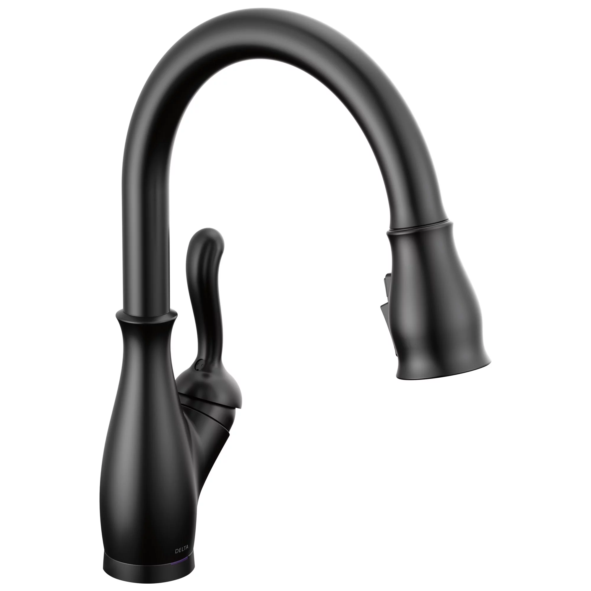 Delta 9178Tv-Dst Leland Voiceiq Voice Activated Pull Down Kitchen Faucet - Black