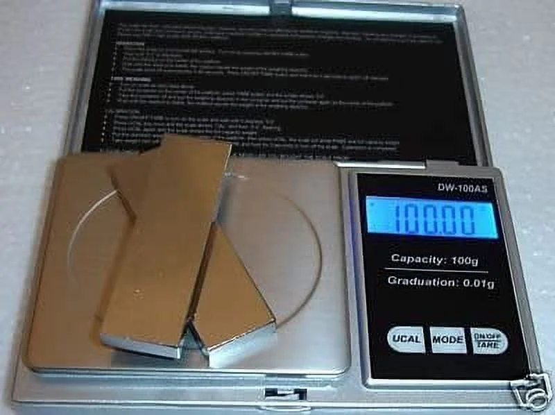 1 Digital Pocket GRAIN SCALE-Electronic Machine for Archery Arrows 100gr OR Reloading Powder