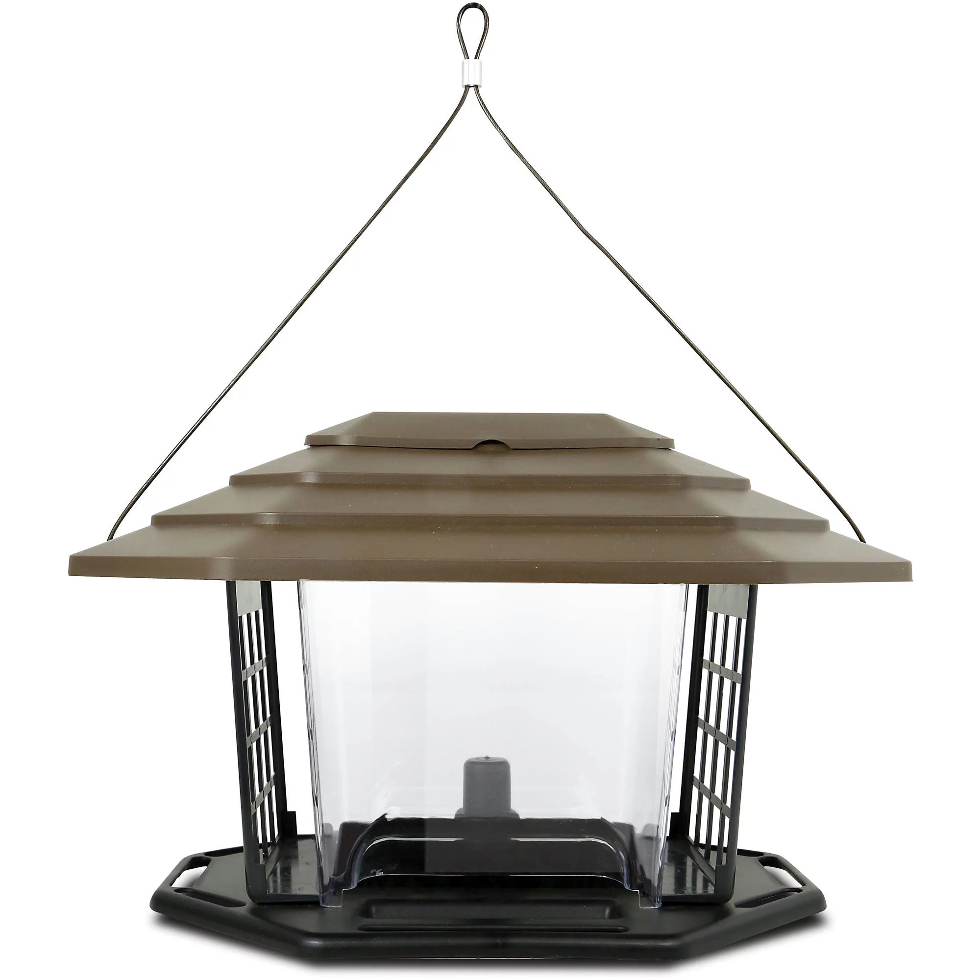 Pennington EcoBistro Wild Bird Hopper Feeder, 5 lb. Capacity