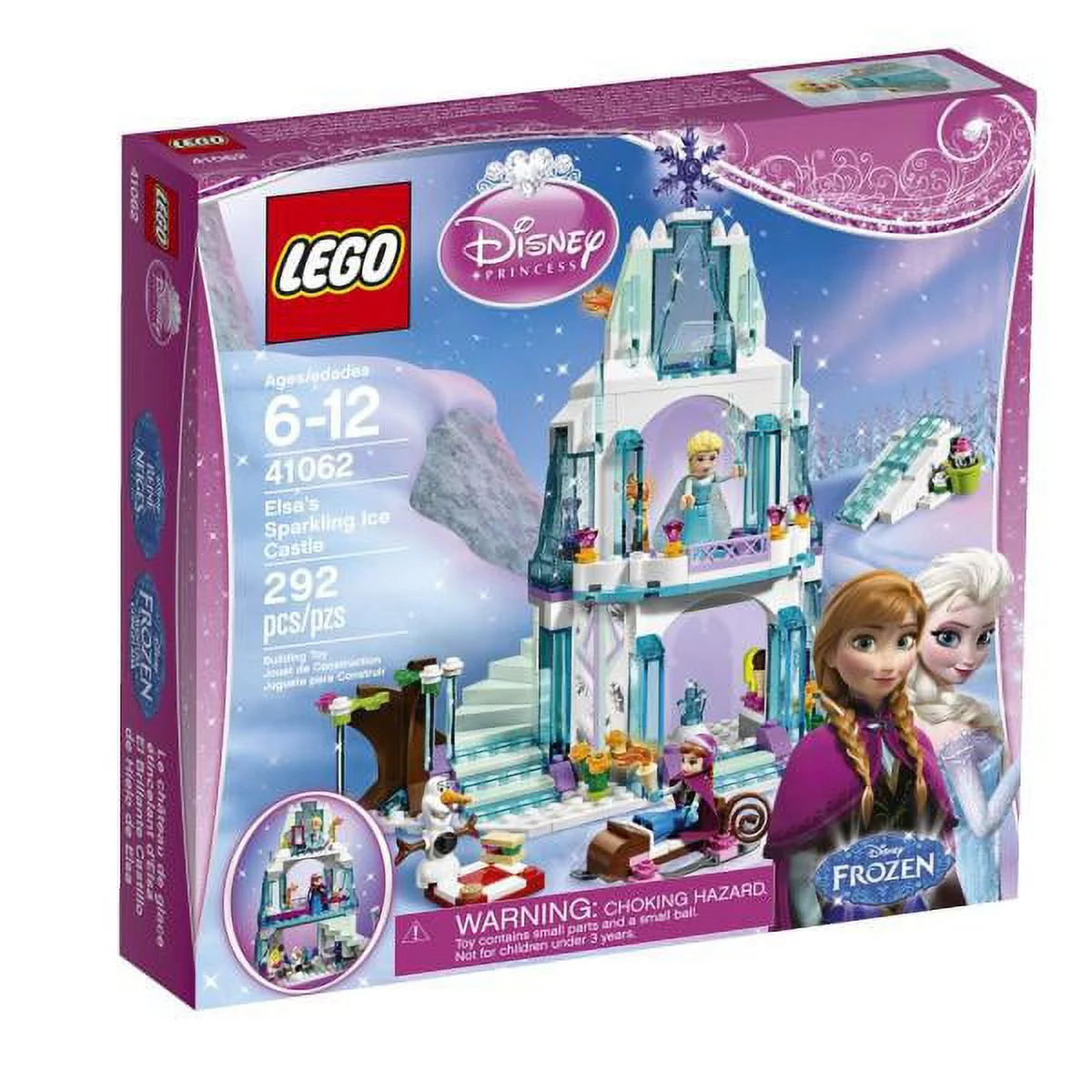 LEGO Disney Princess Elsa's Sparkling Ice Castle 41062